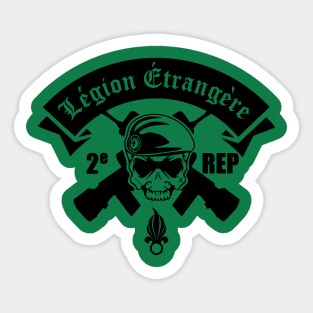 2 REP Foreign Legion (subdued) Sticker